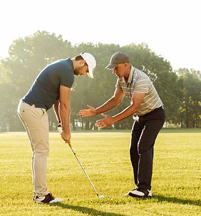 Open driving range